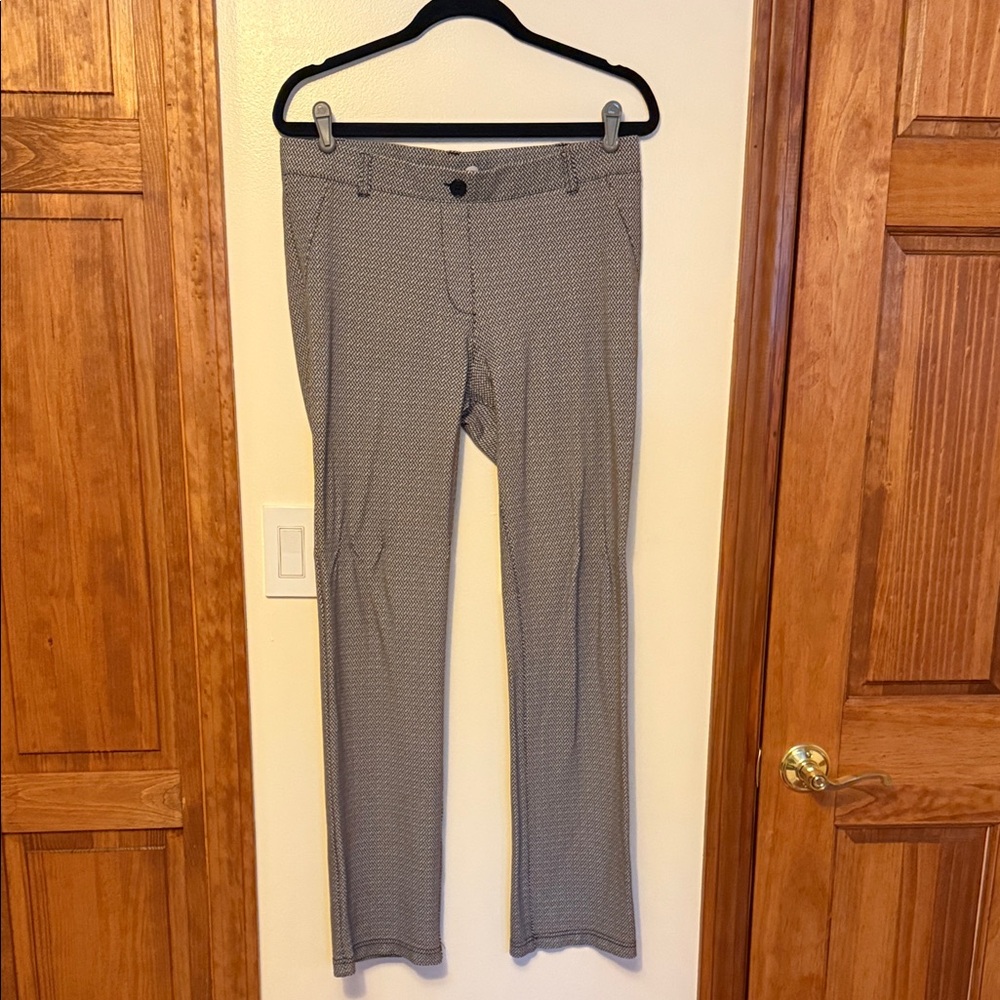 Betabrand Gray Boot Cut Pants